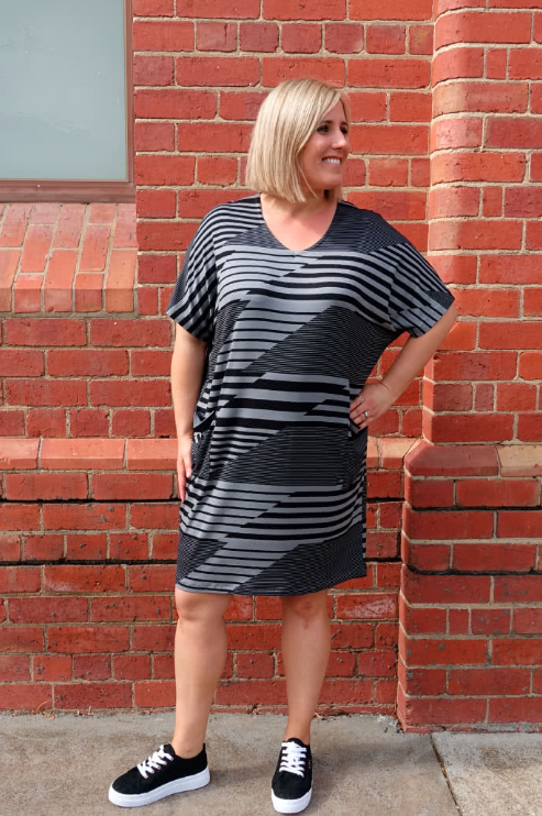 Style ARC - Kitt Knit Dress (Sizes 18 - 30) Sewing Pattern