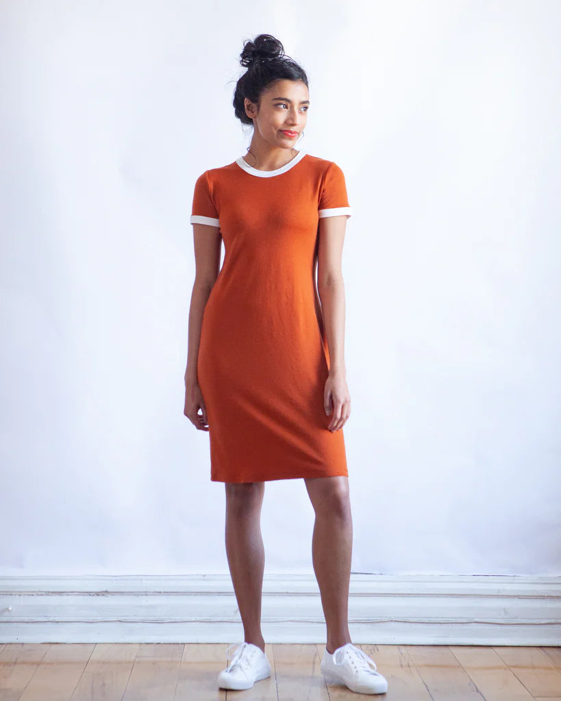 True / Bias - RIO Ringer T-Shirt and Dress Sewing Pattern