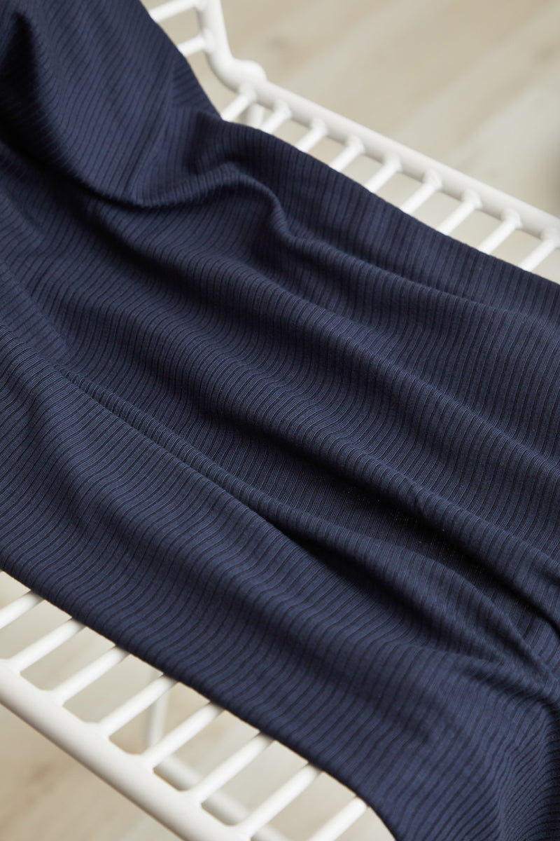 TENCEL™ Modal Derby Ribbed Jersey - Deep Green – Maker's Fabric
