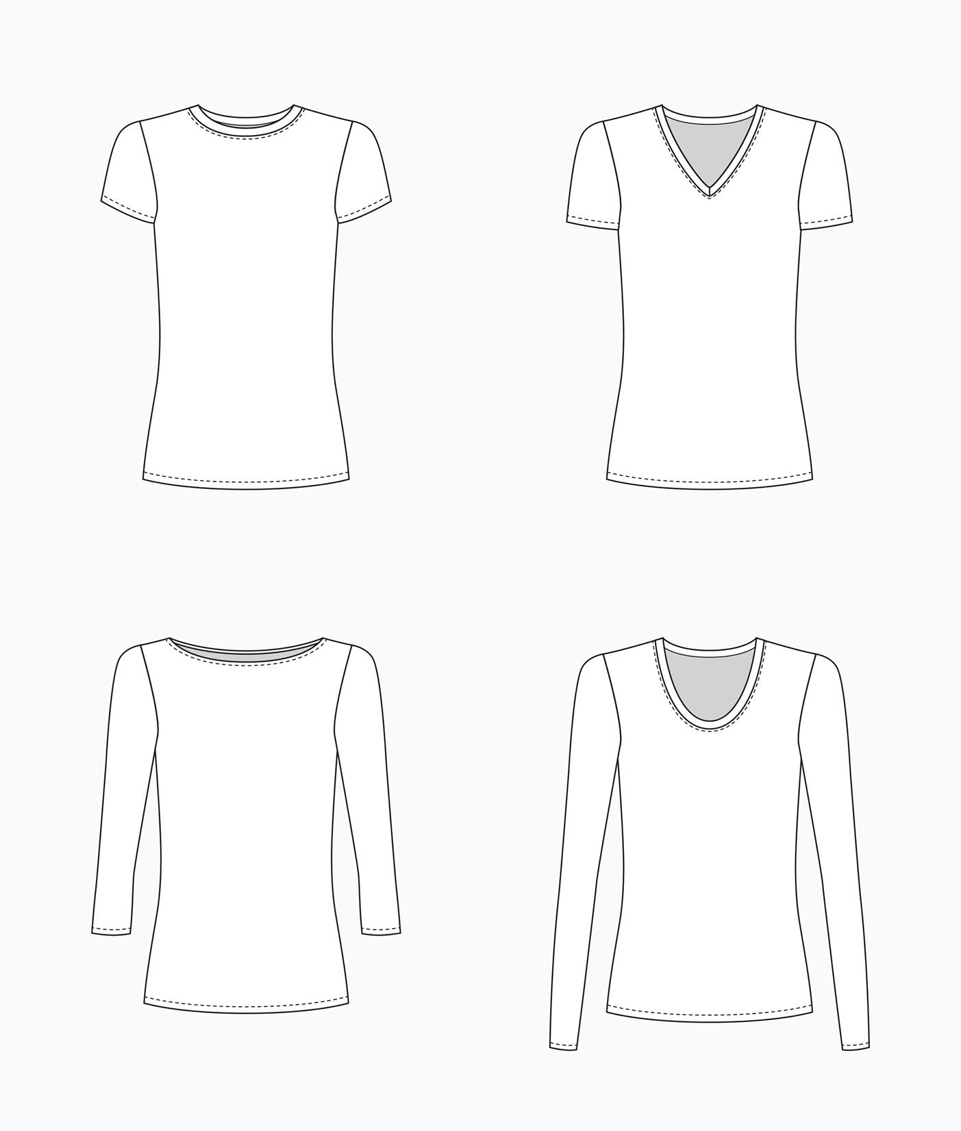 Grainline Studio Lark Tee Sewing Pattern