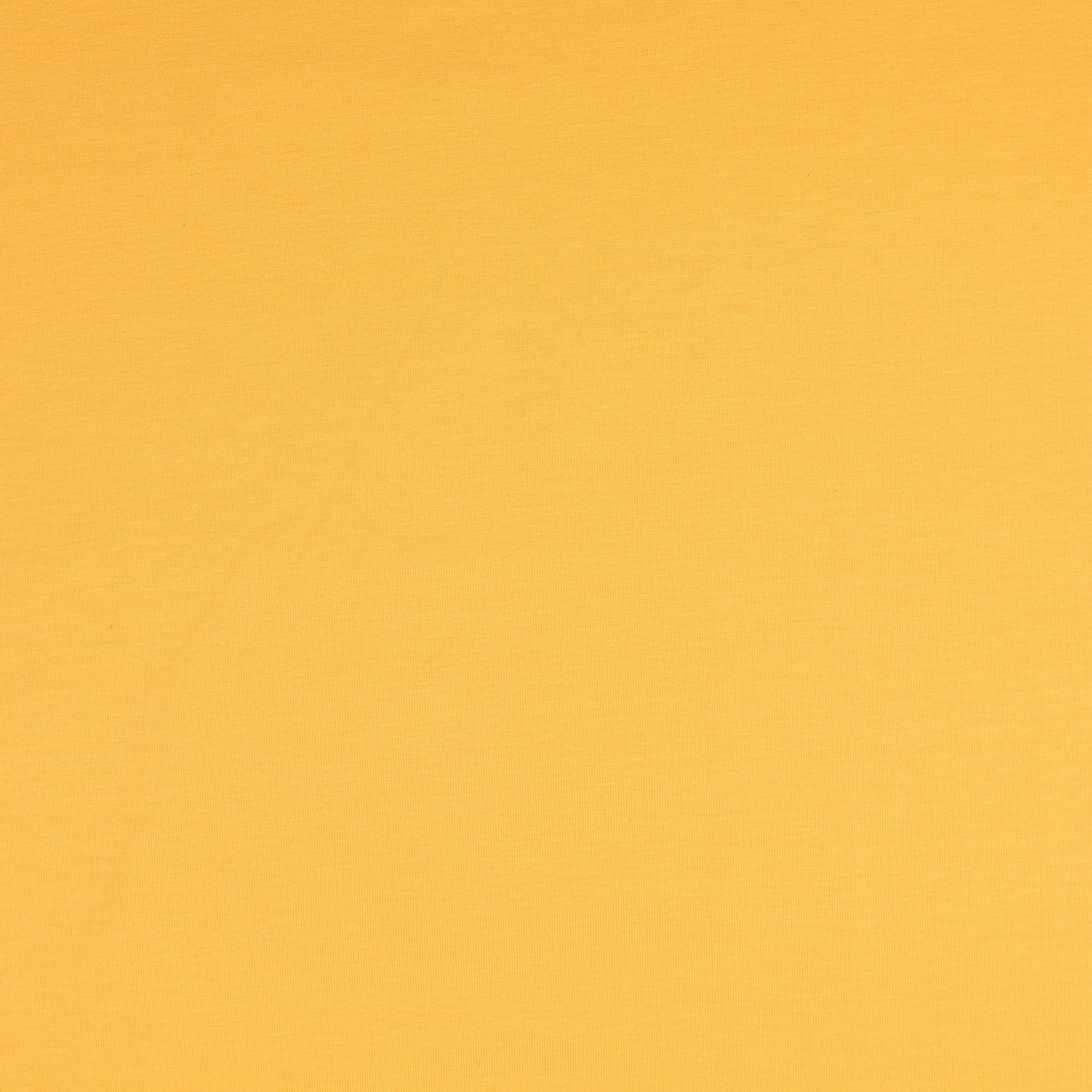 Essential Chic Amber Plain Cotton Jersey Fabric