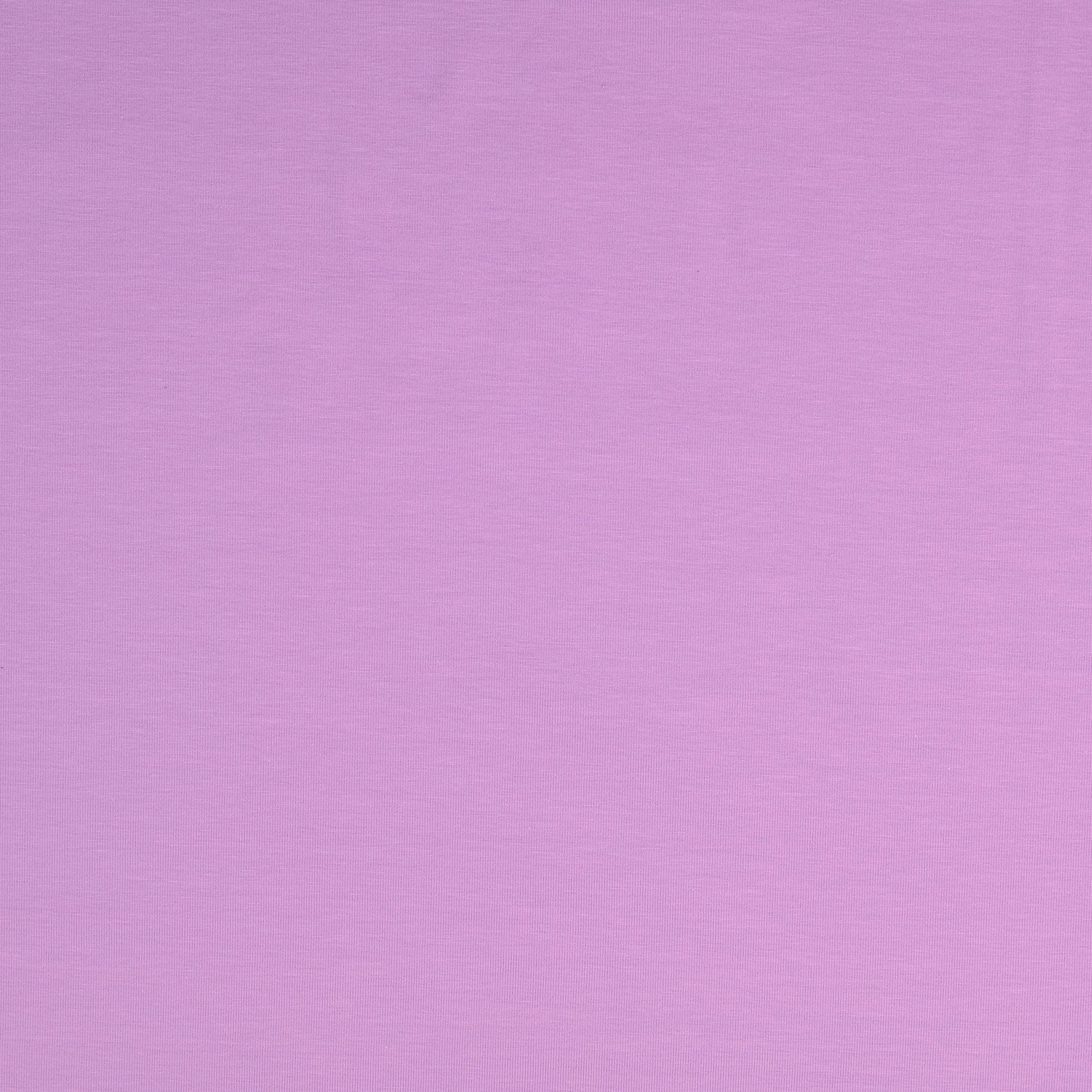 Essential Chic Lilac Plain Cotton Jersey Fabric