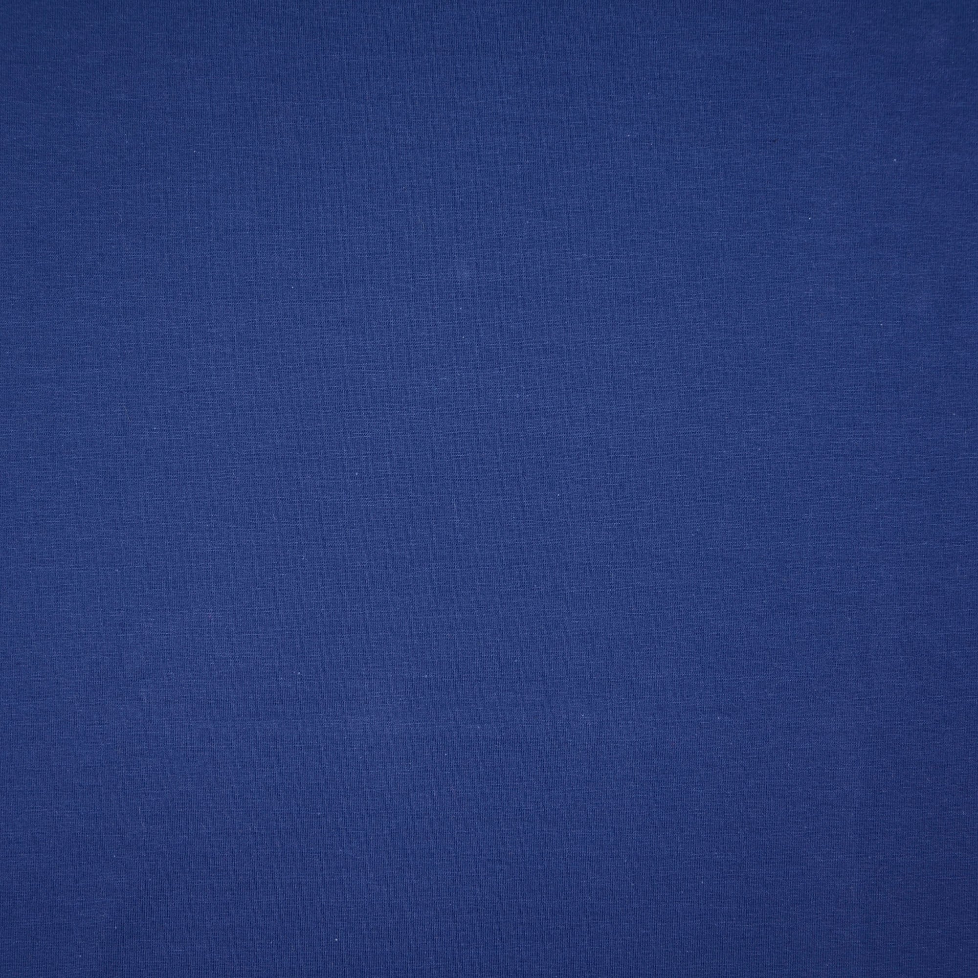 Essential Chic Navy Blue Plain Cotton Jersey Fabric