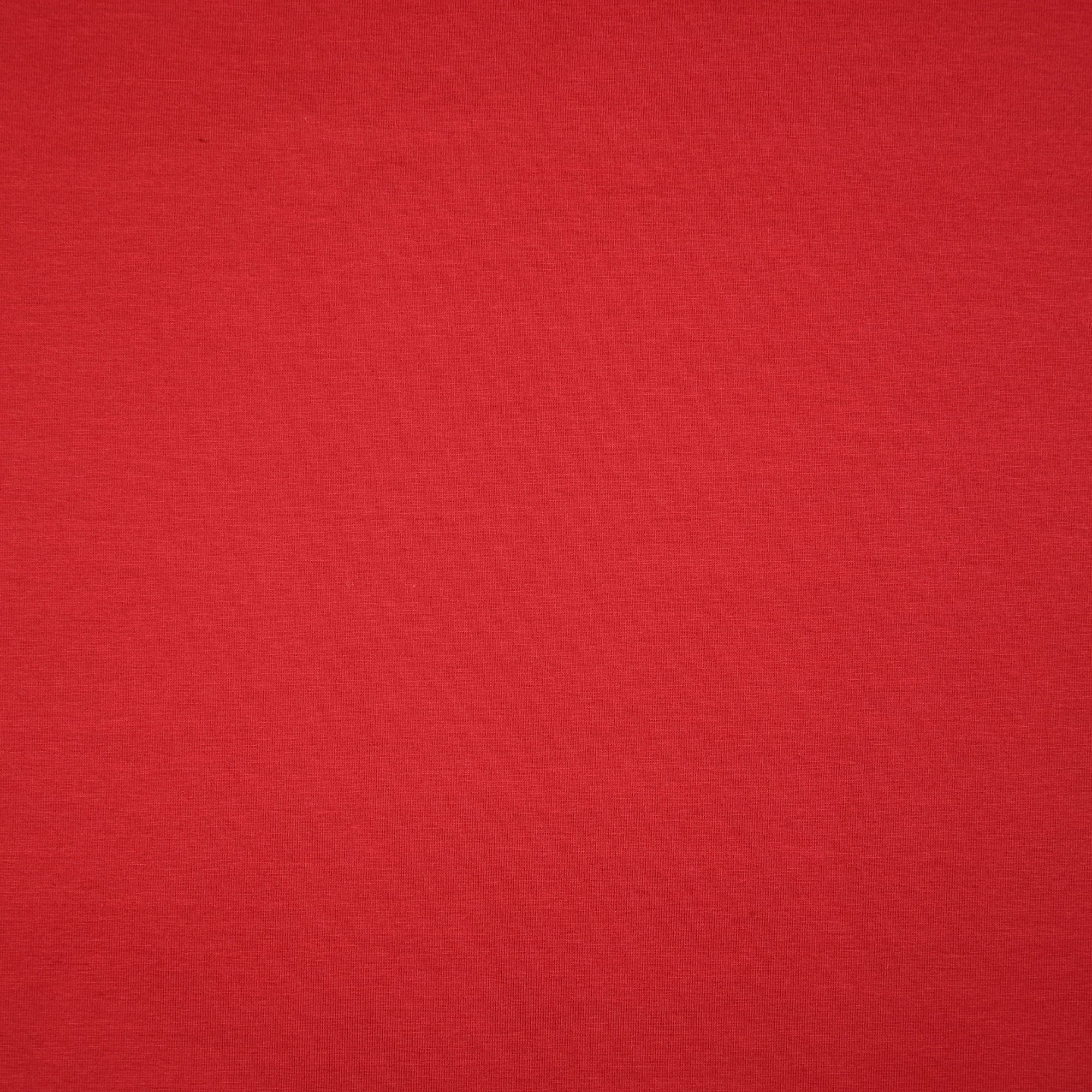 Essential Chic Red Wine Plain Cotton Jersey Fabric