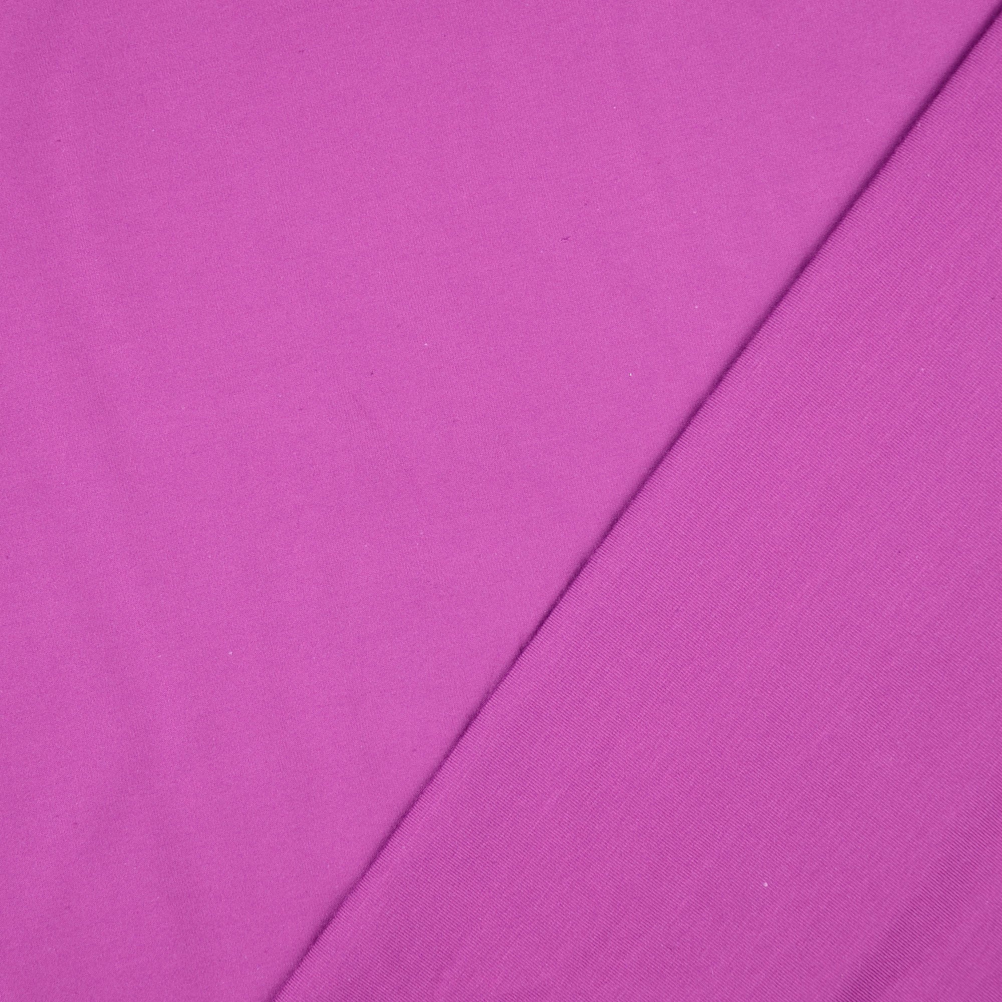 Essential Chic Purple Cotton Jersey Fabric