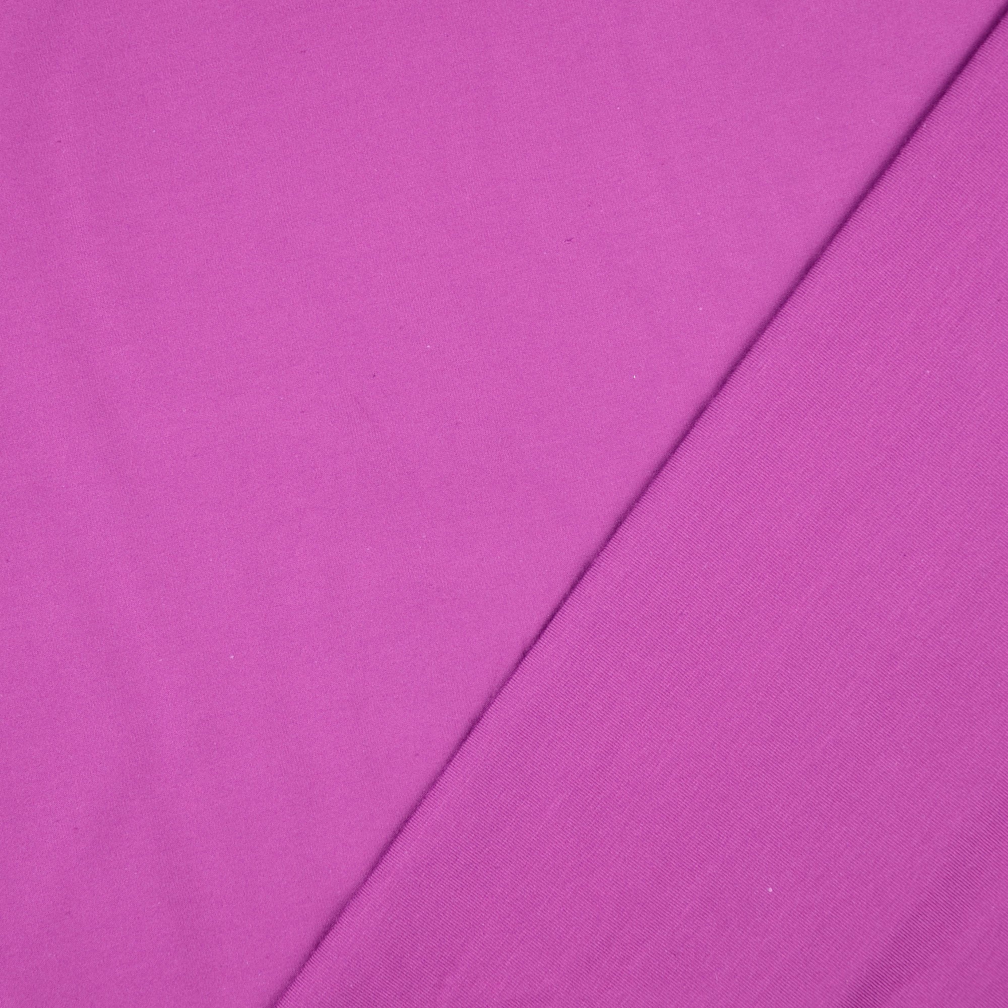 Essential Chic Purple Cotton Jersey Fabric