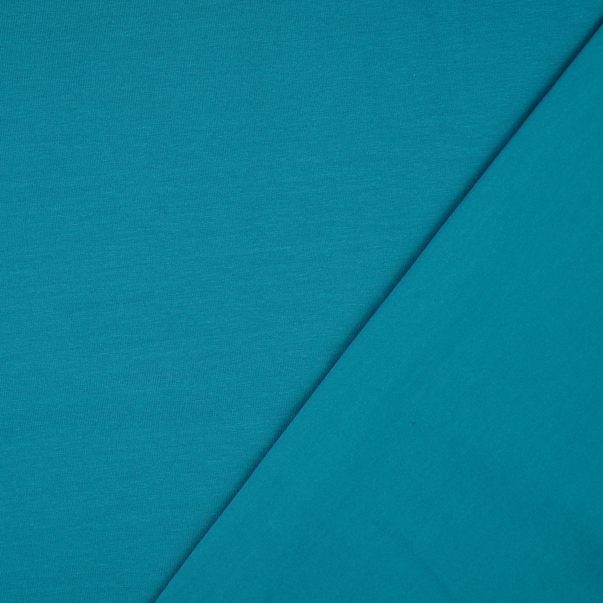 Essential Chic Teal Cotton Jersey Fabric