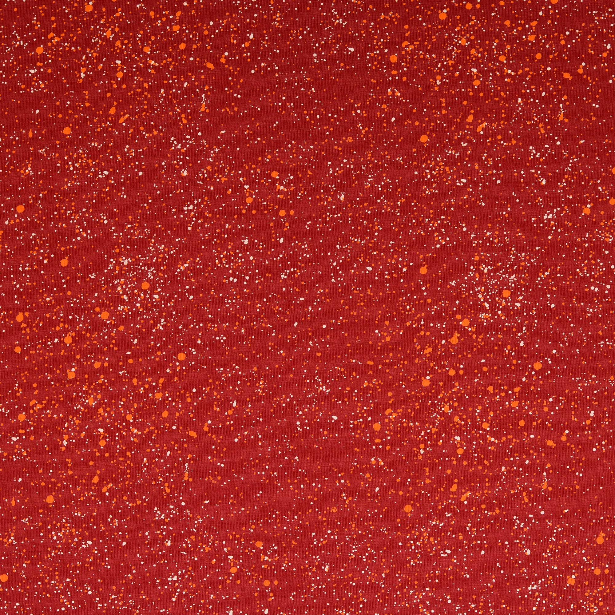 REMNANT 0.55 Metre - Galaxy Red Cotton Jersey