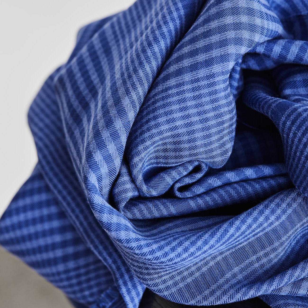 Meet MILK - Lapis Two Tone Plaid with TENCEL™ Lyocell fibres