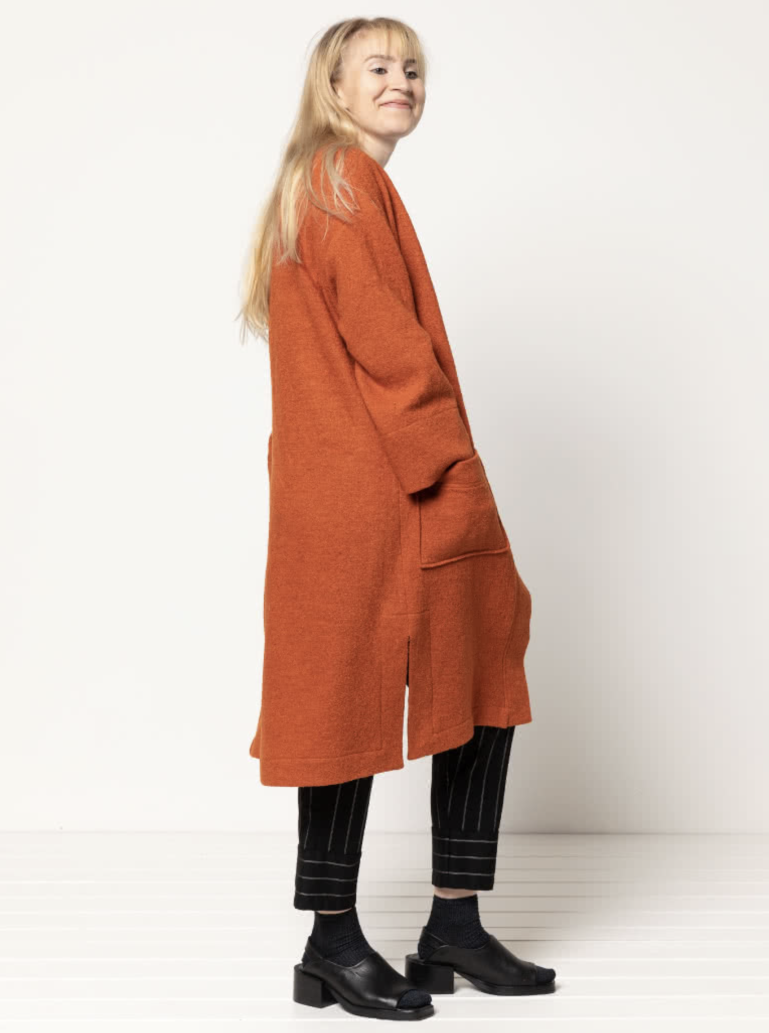 Style ARC - Sigrid Knit Coat (Sizes 4-16) Sewing Pattern