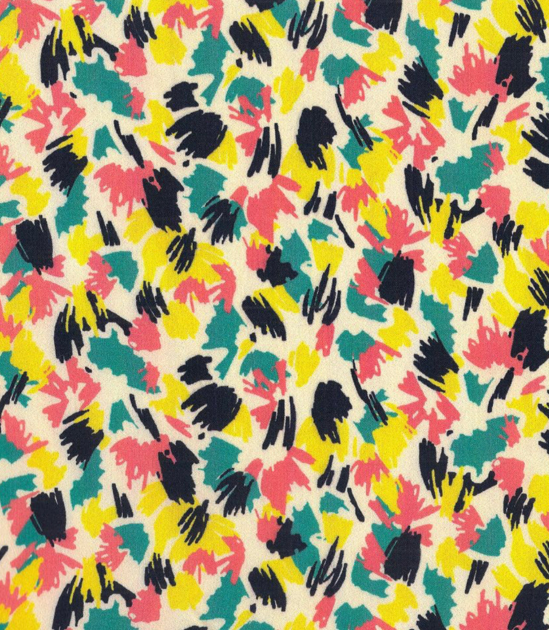 Cousette - Pollen Coral Viscose Fabric