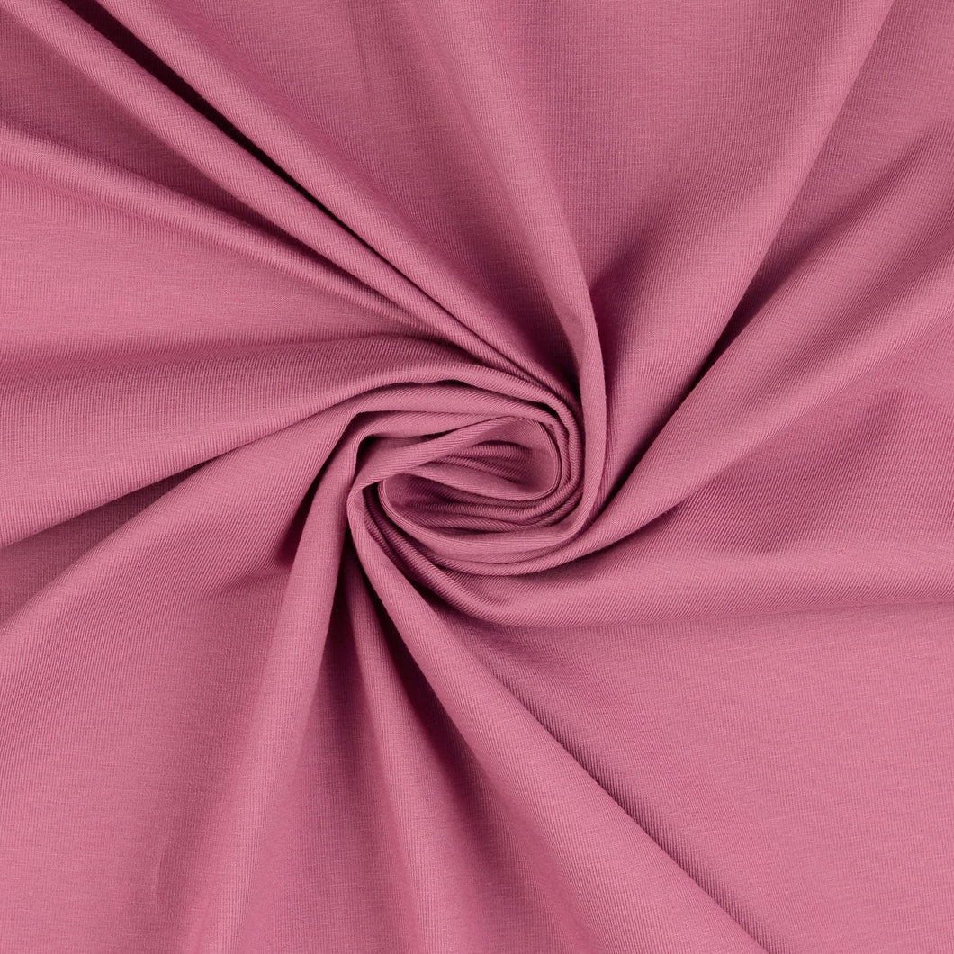 Essential Chic Pale Violet Cotton Jersey Fabric