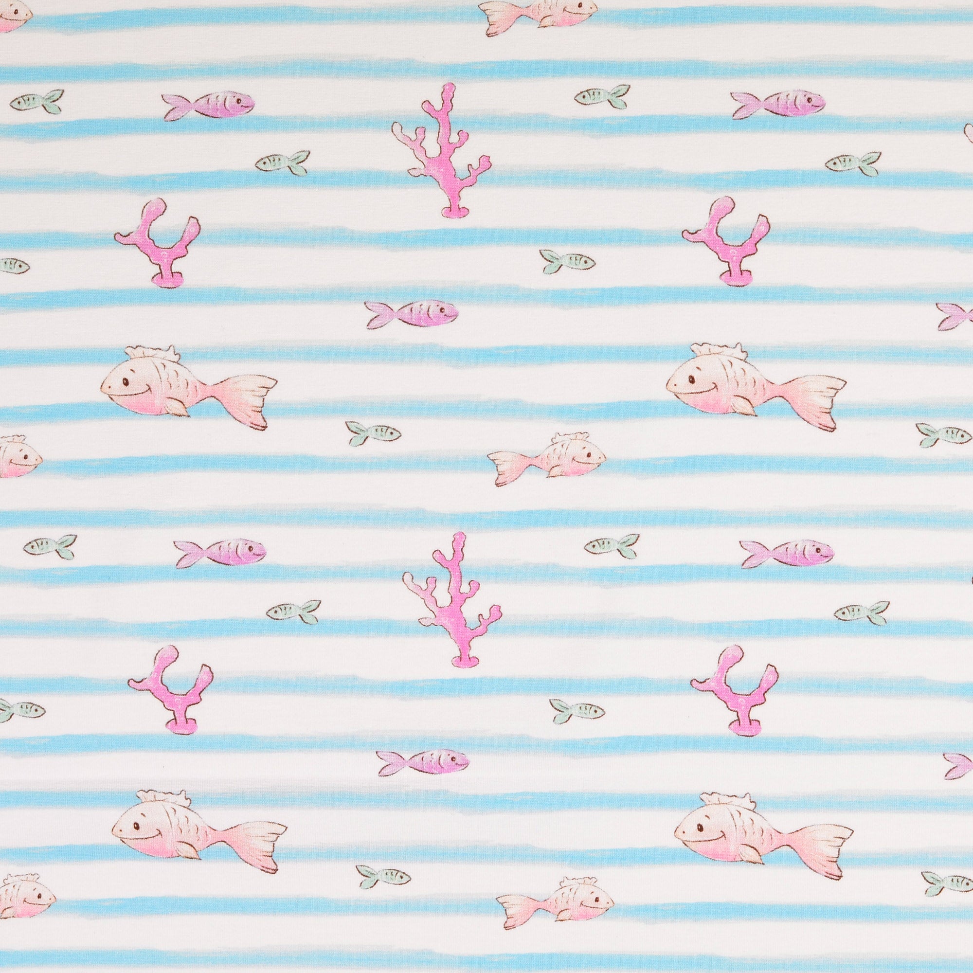 Aquarium Cotton Jersey Fabric