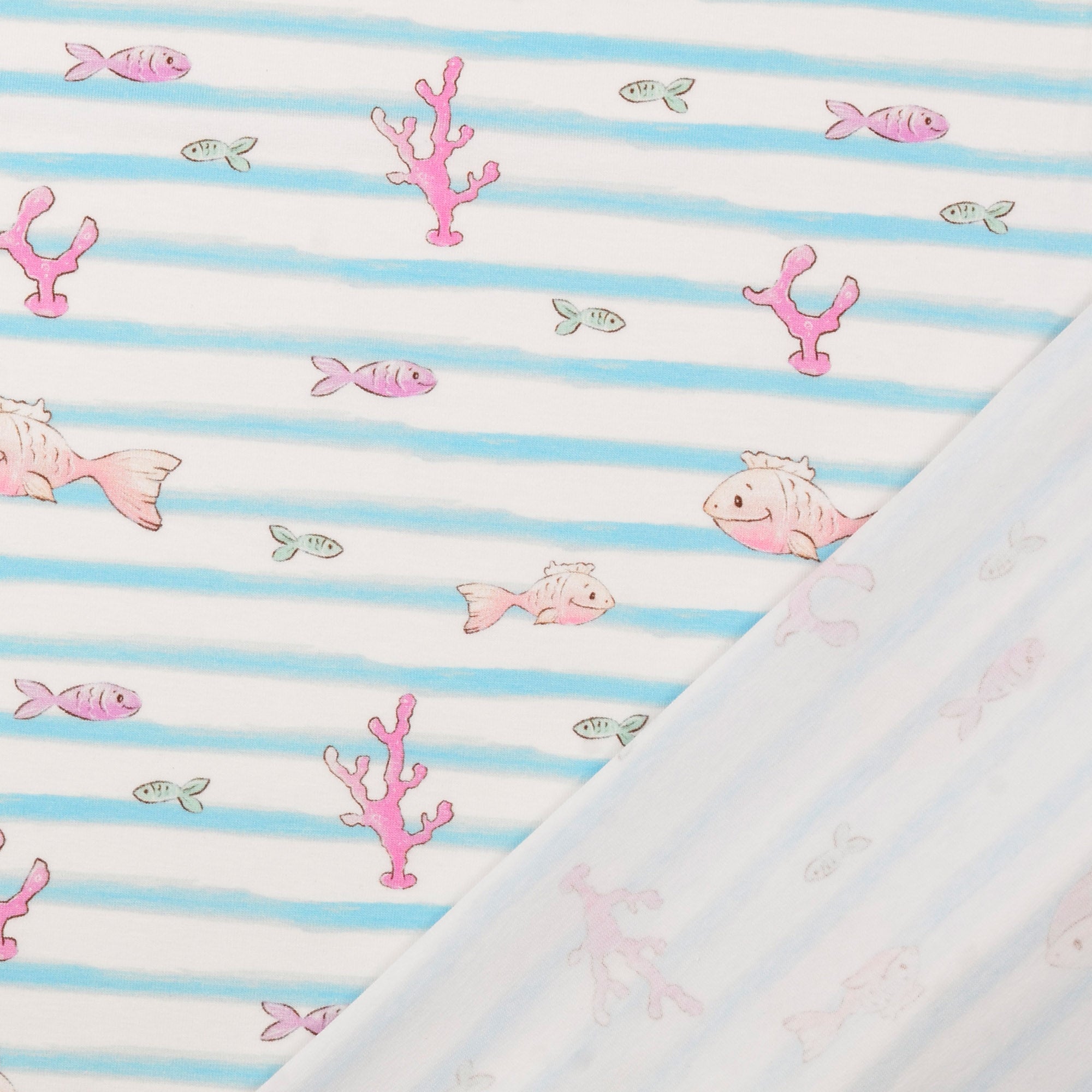 Aquarium Cotton Jersey Fabric