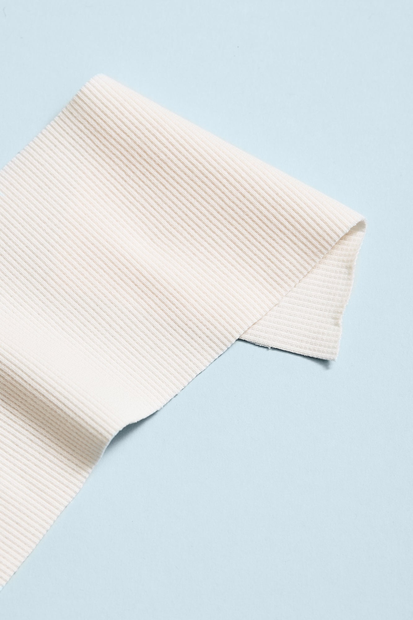 Mind The MAKER - Organic 2x1 Rib Knit Creamy White