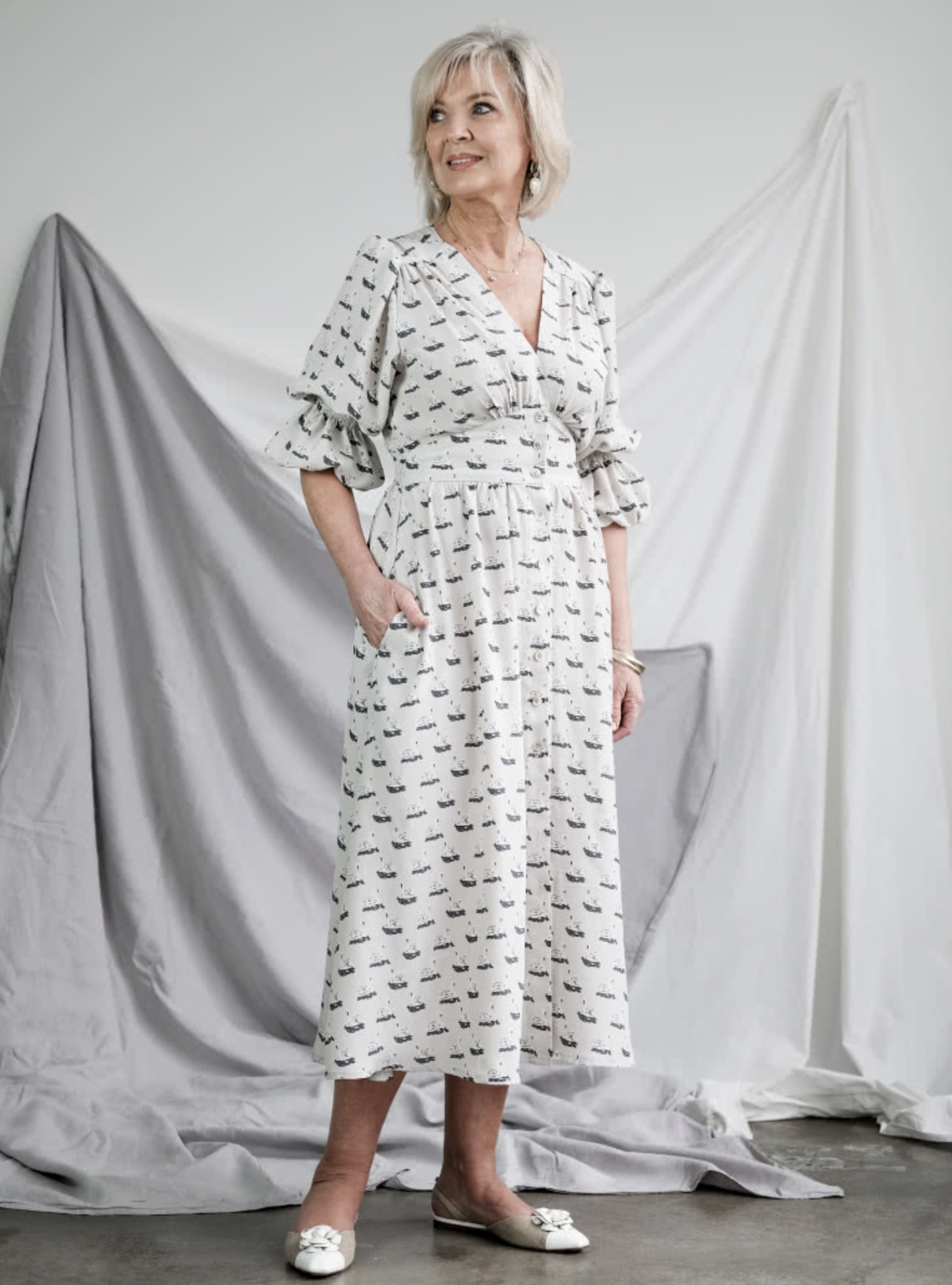Style ARC - Belle Woven Dress (Sizes 18 - 30) Sewing Pattern