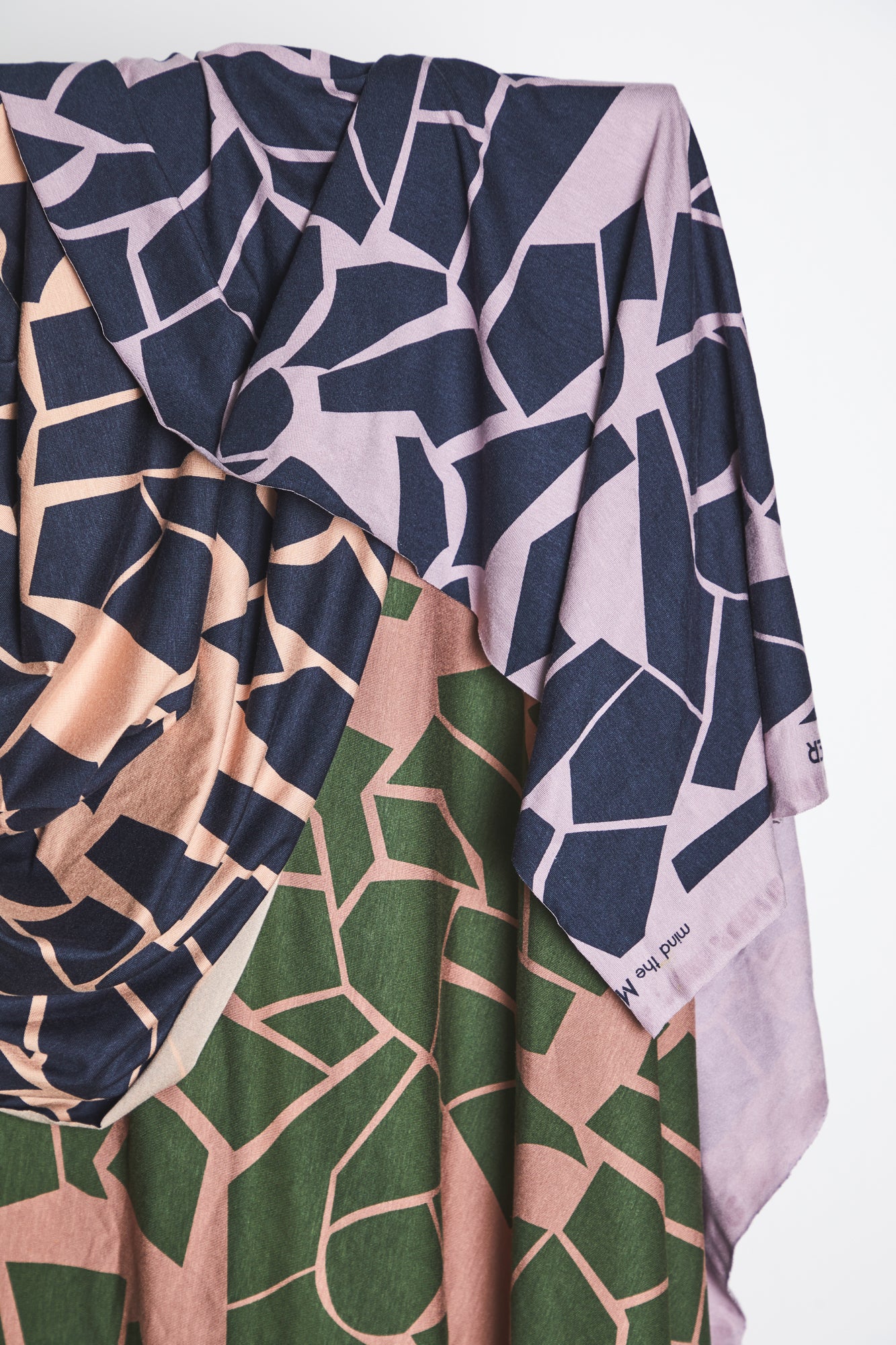 Mind The MAKER - Odd Puzzle Lilac ECOVERO™ Saja Viscose Jersey