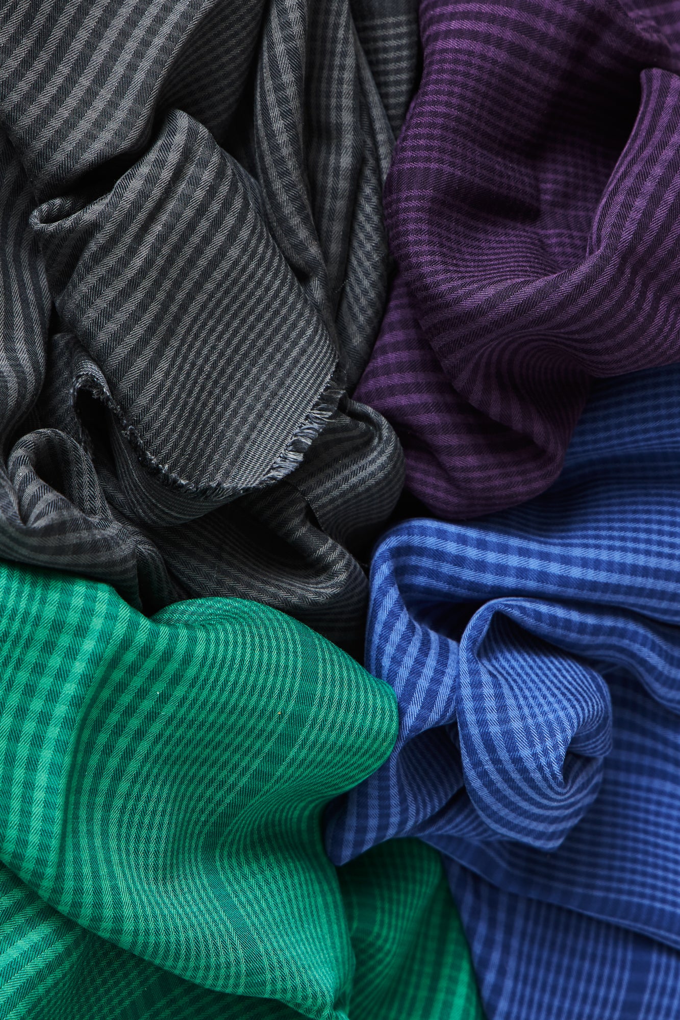 Meet MILK - Lapis Two Tone Plaid with TENCEL™ Lyocell fibres