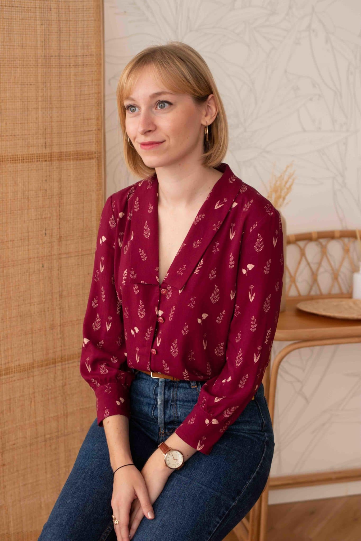 Lise Tailor - Herbier Blouse Sewing Pattern