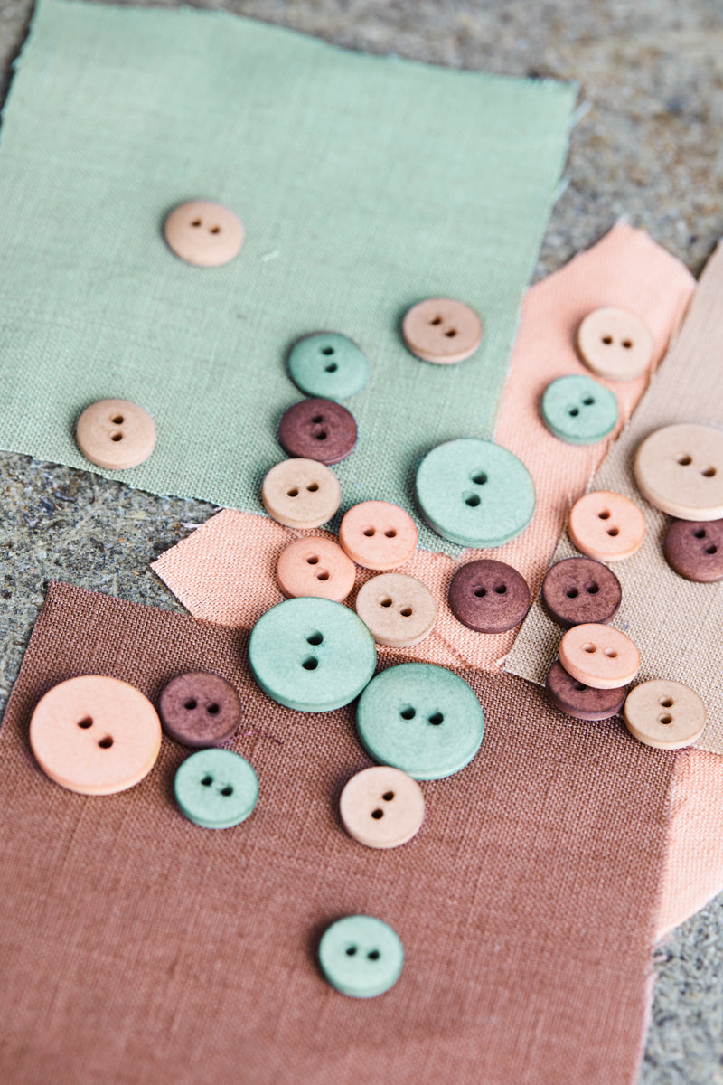 Mind The MAKER - Curb Cotton Buttons 18mm