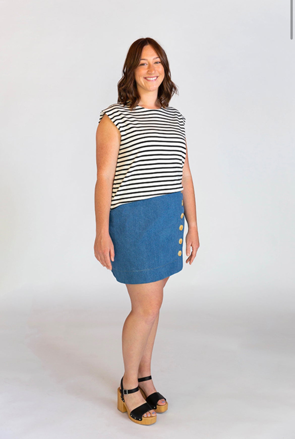 Chalk and Notch - Evelyn Skirt Sewing Pattern