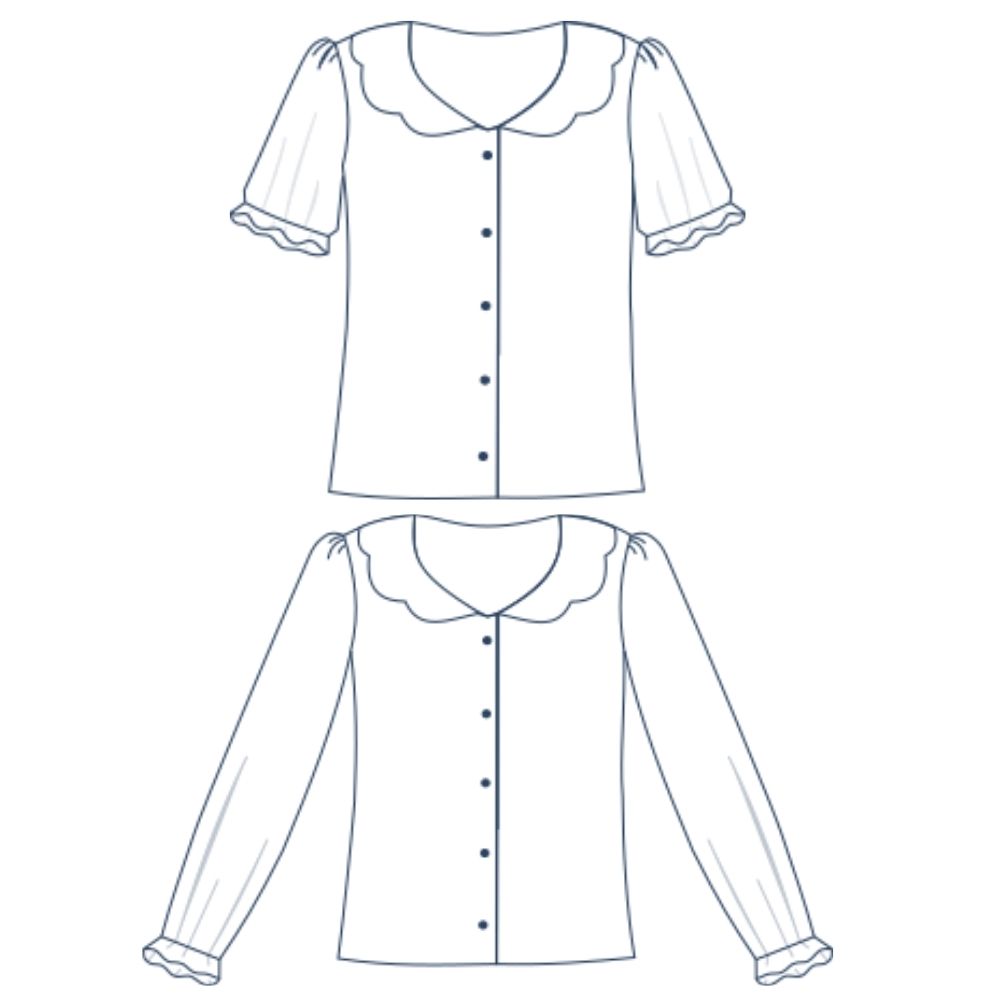 Lise Tailor - Petite Comet Dress and Blouse Sewing Pattern