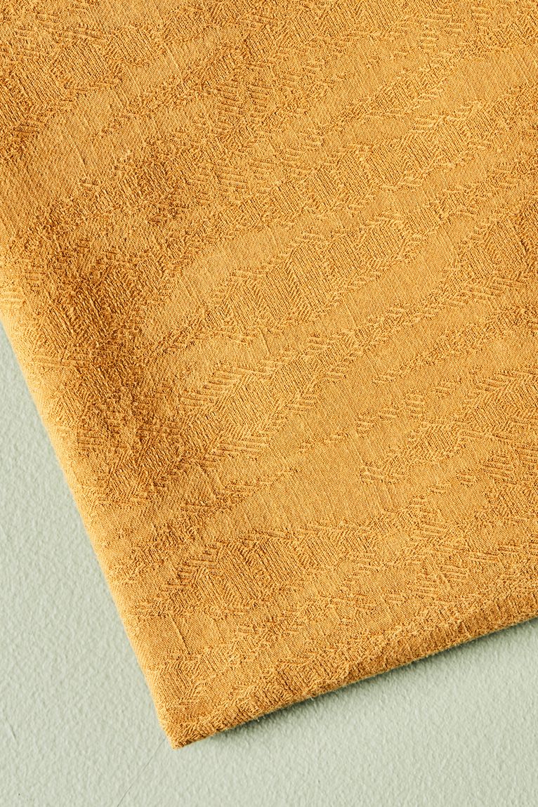 Meet MILK - Amber Hoya Jacquard Linen Blend with TENCEL™ Lyocell fibers