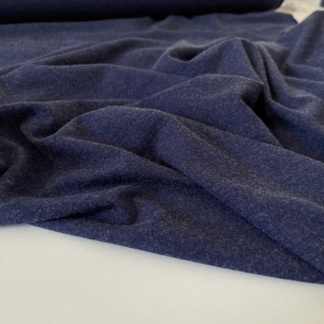 Sewing Kit -True Bias Nikko Kit with Allure Navy Soft Single Knit Fabric