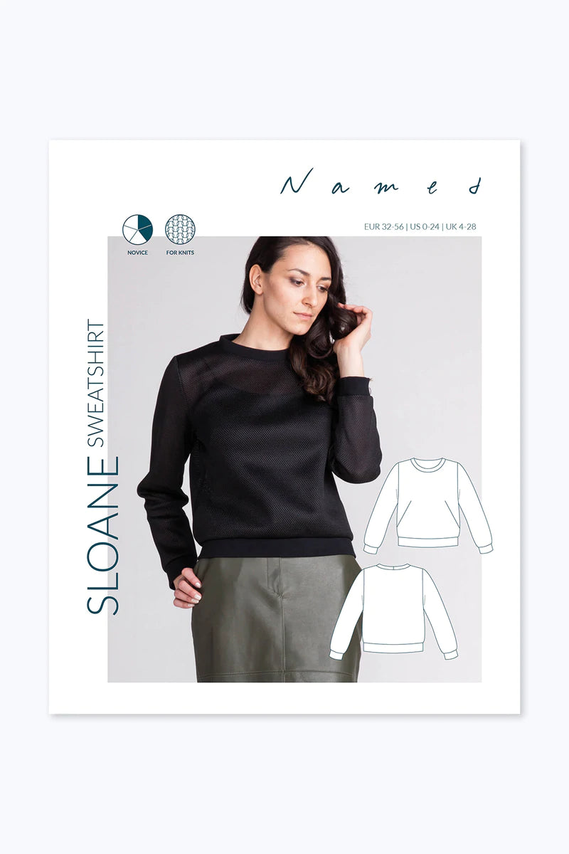 Named Clothing - SLOANE Sweatshirt Sewing Pattern