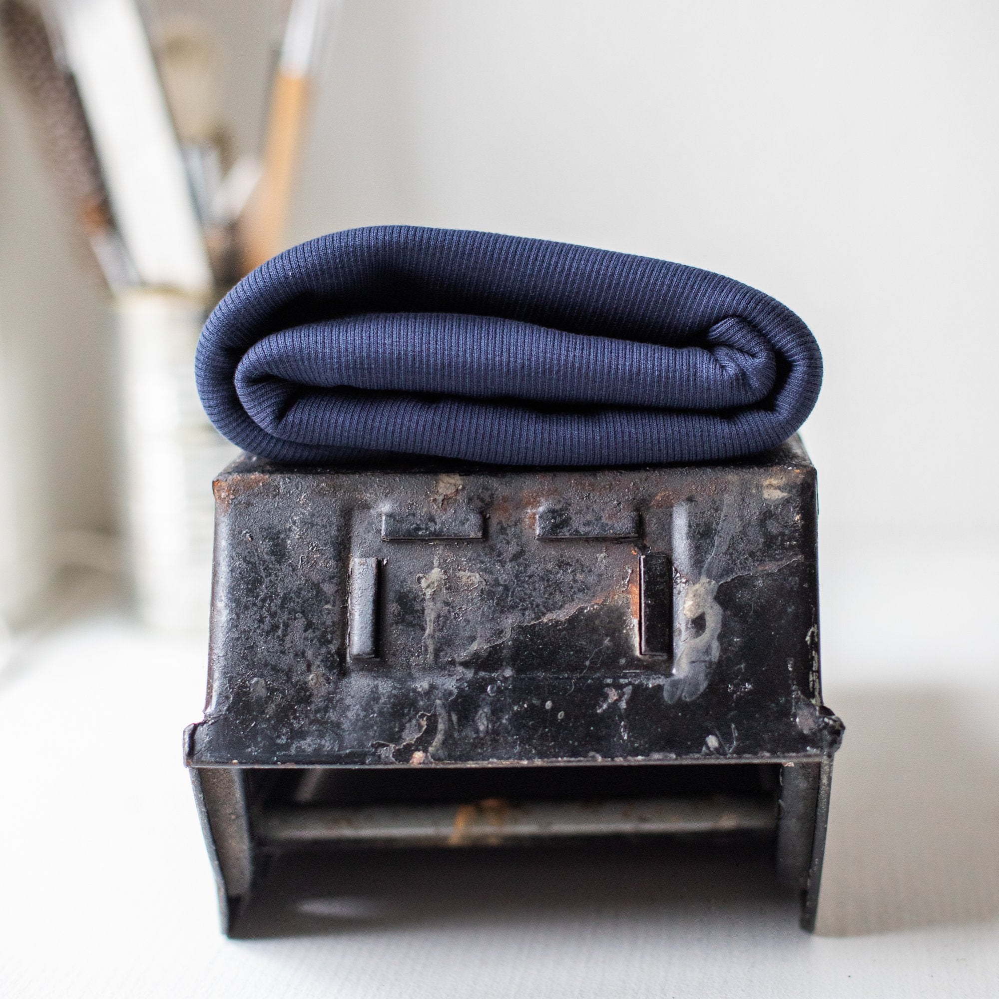 Mind The MAKER - Organic 2x1 Rib Knit Dark Navy / Indigo Night