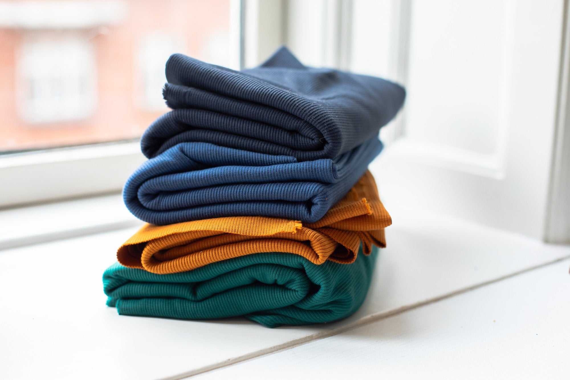 Mind The MAKER - Organic 2x1 Rib Knit Dark Navy / Indigo Night