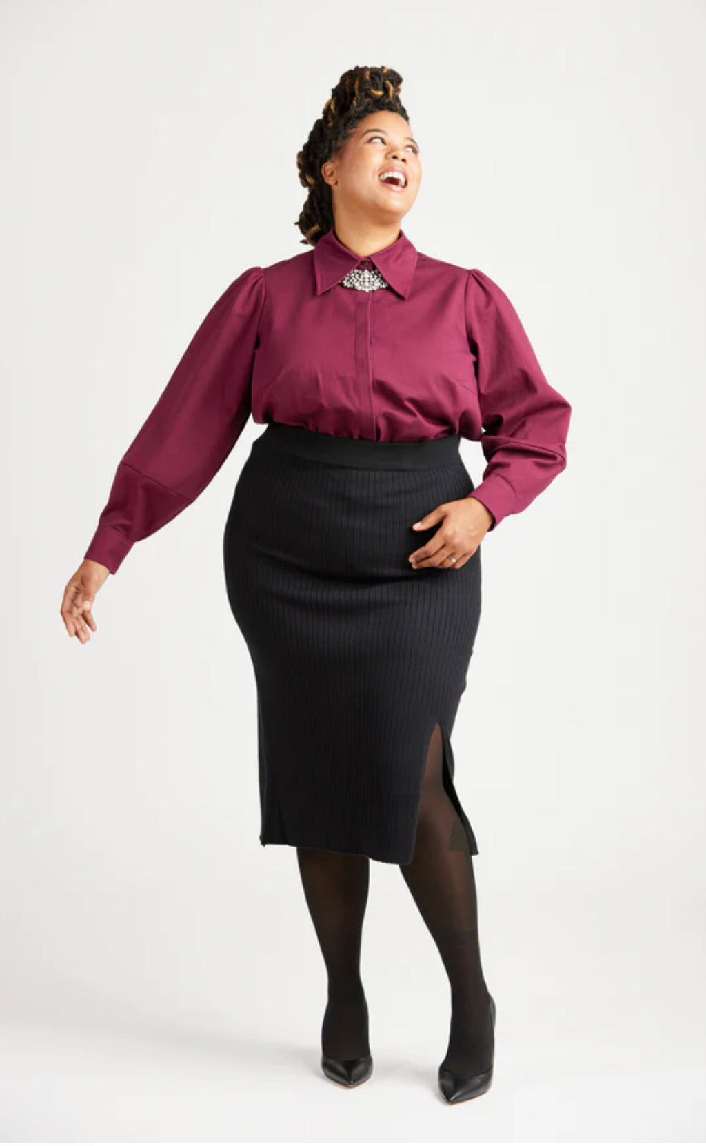 Cashmerette Vernon Shirt Sewing Pattern 12-32