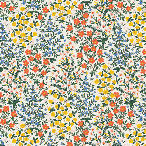 Rifle Paper Co - Wildwood Garden Cream Cotton from Camont