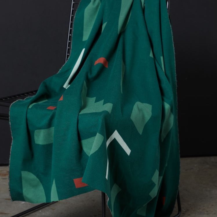 Mind The MAKER - Organic Element Jacquard Knit Bottle Green