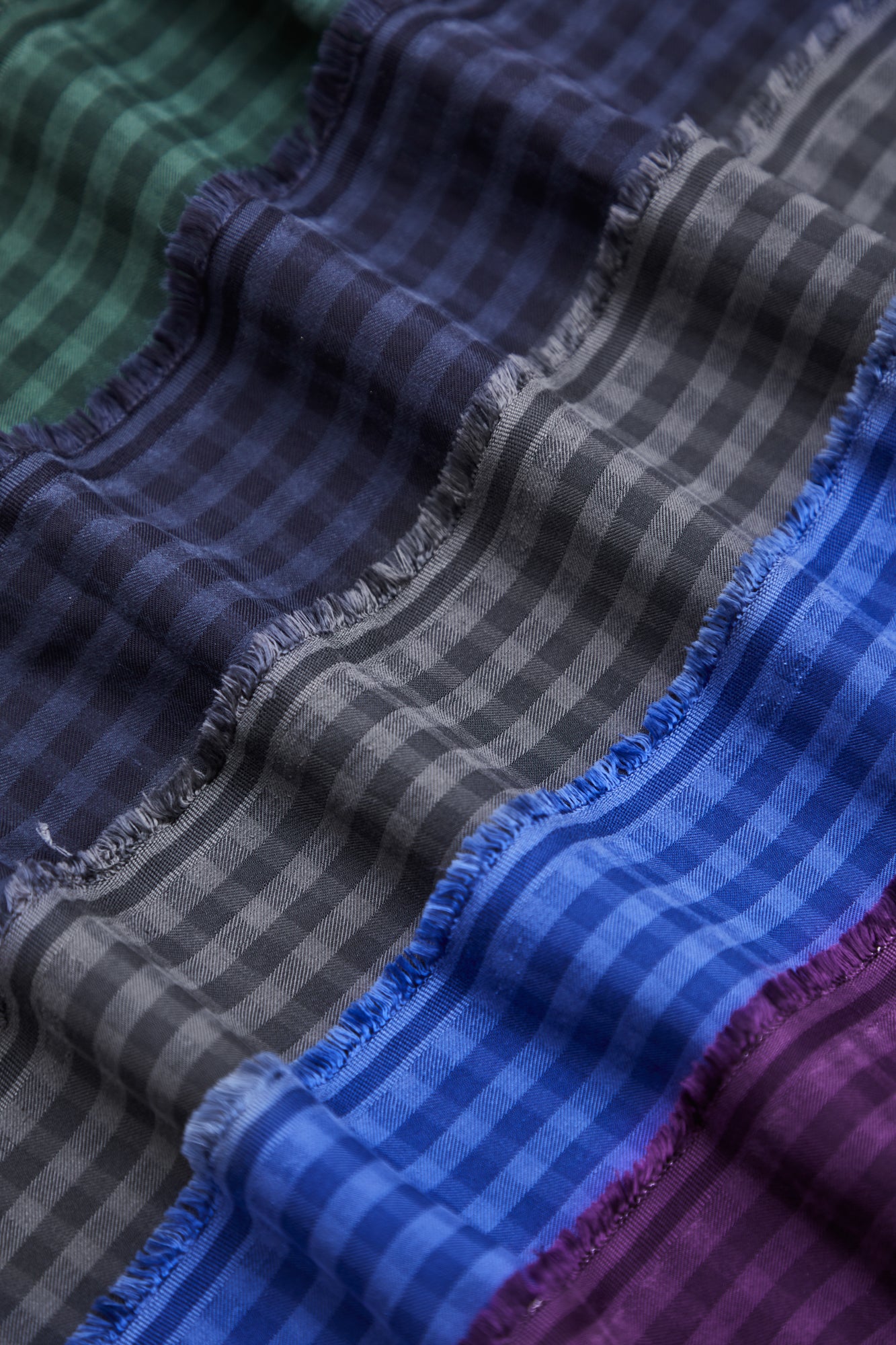 Meet MILK - Lapis Two Tone Check with TENCEL™ Lyocell fibres