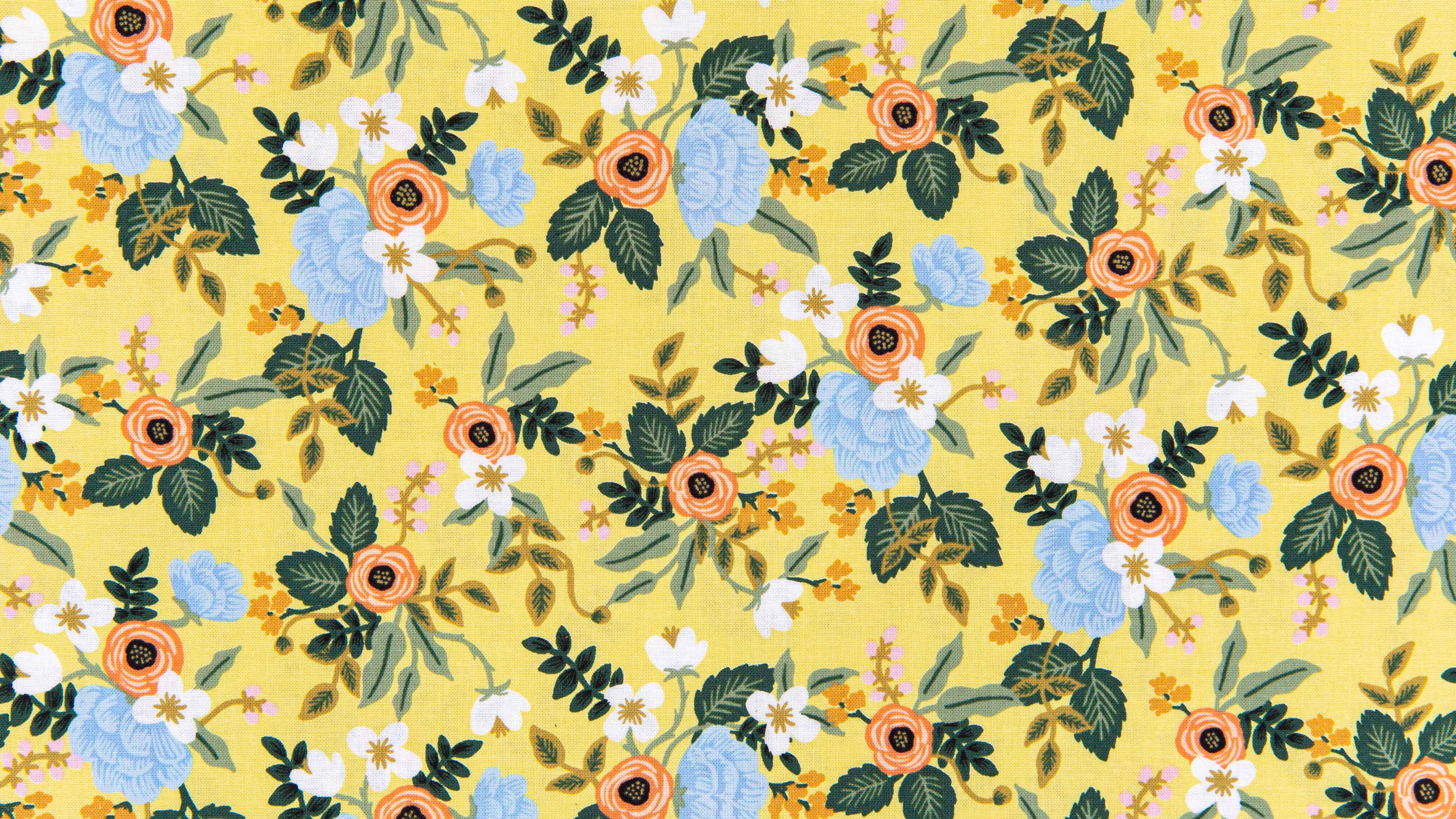 Rifle Paper Co - Birch Yellow Cotton from Primavera