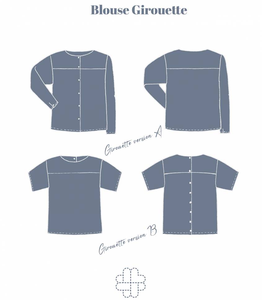 Cousette - Blouse Girouette Sewing Pattern