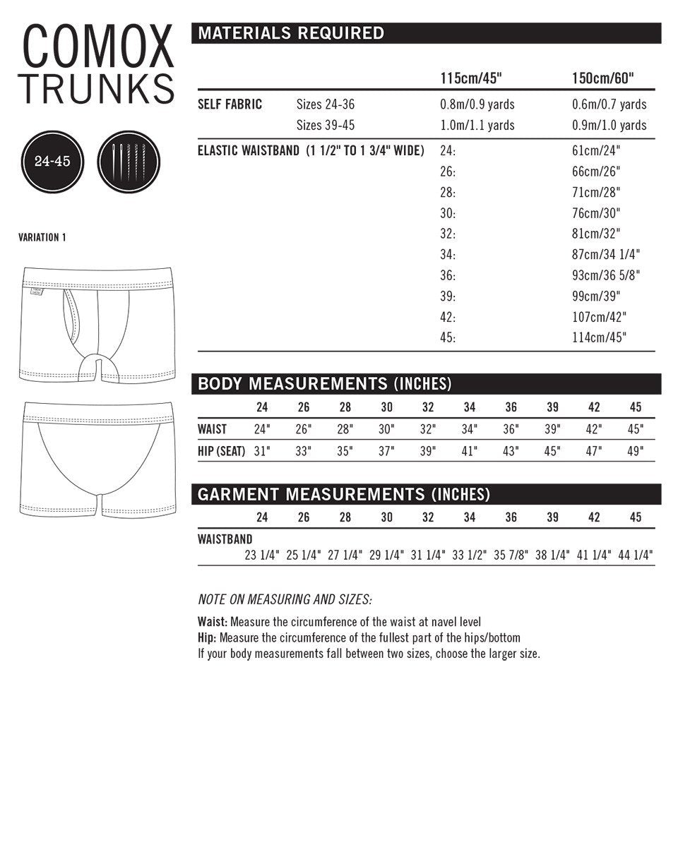 Thread Theory No 05 Comox Trunks