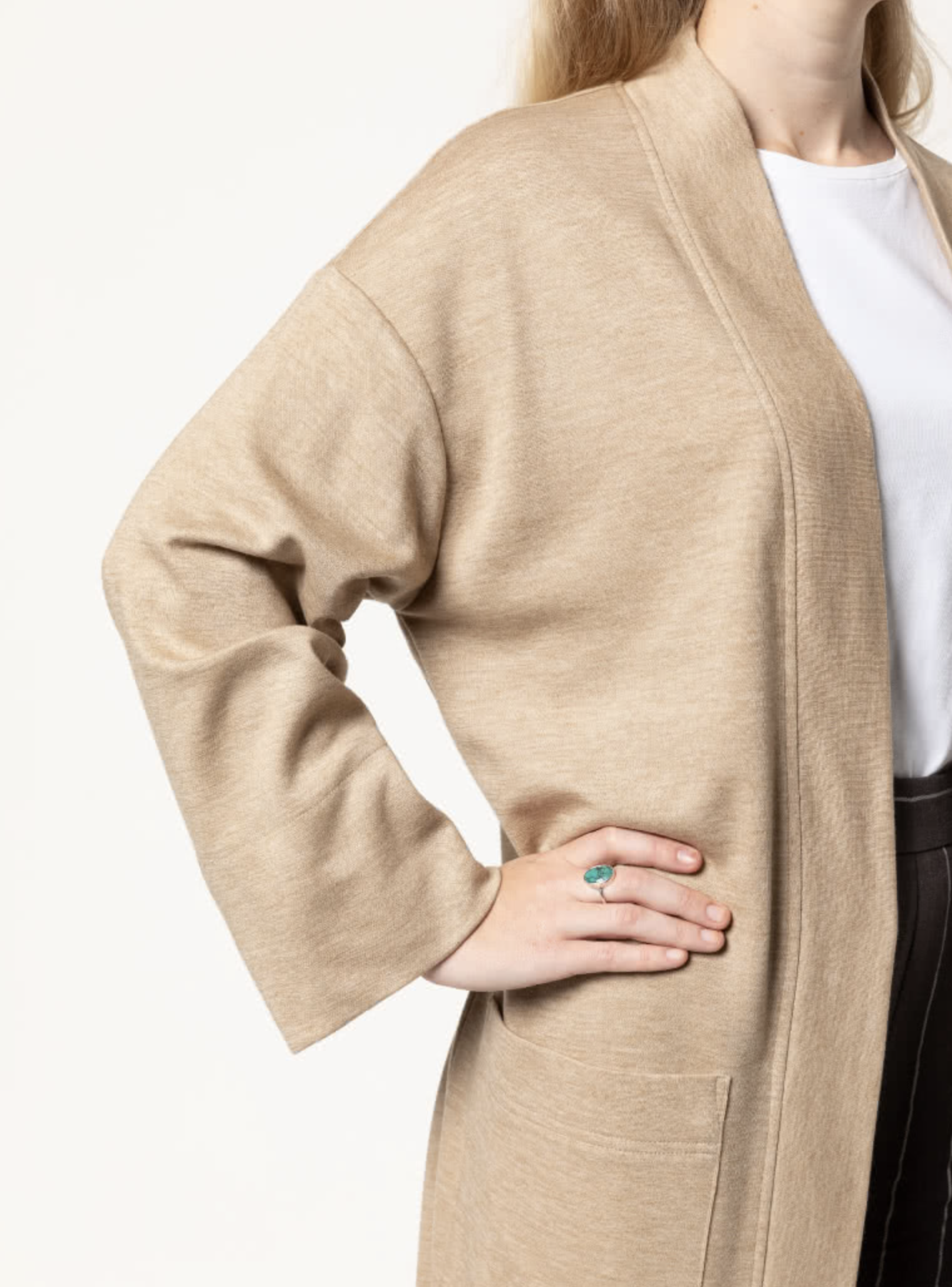 Style ARC - Sigrid Knit Coat (Sizes 4-16) Sewing Pattern