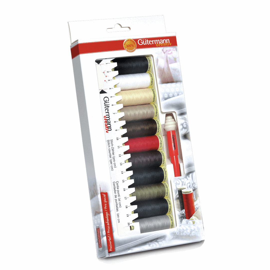 Gutermann Thread and Ruler and Mini Seam Fix Set