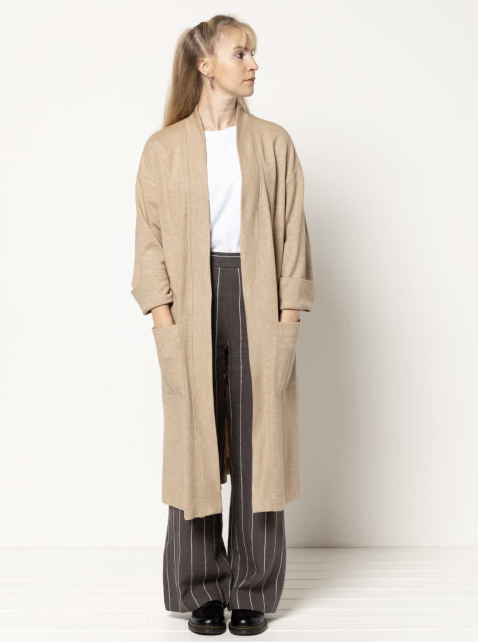 Style ARC - Sigrid Knit Coat (Sizes 4-16)  Sewing Pattern