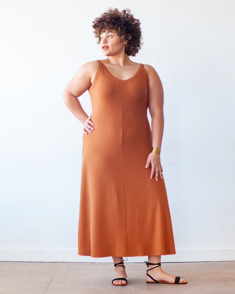 True / Bias  -  Zoey Tank & Dress Sewing Pattern 14-32