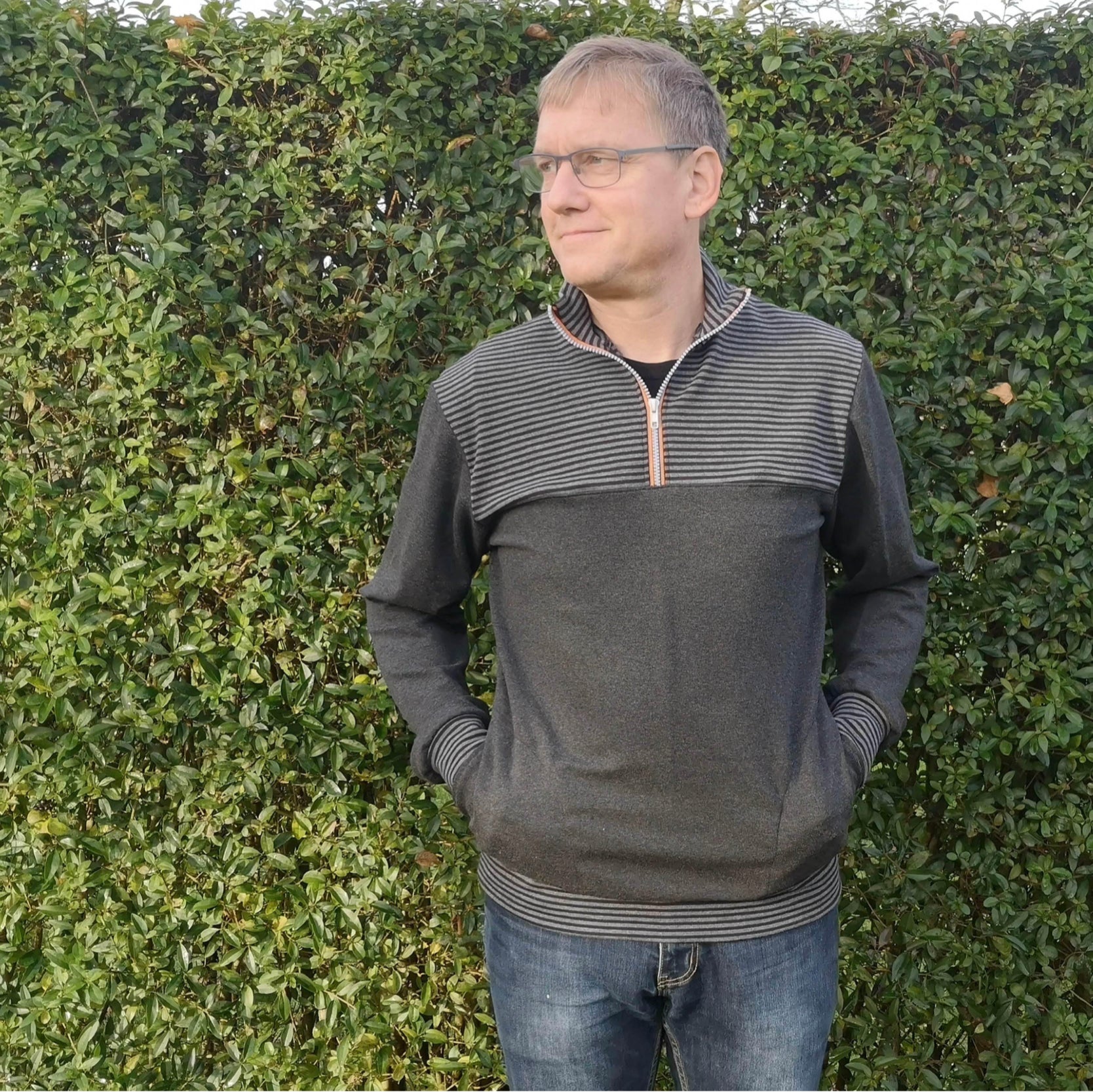 Wardrobe by Me - Zip-Up Sweater - Mens Sewing Pattern