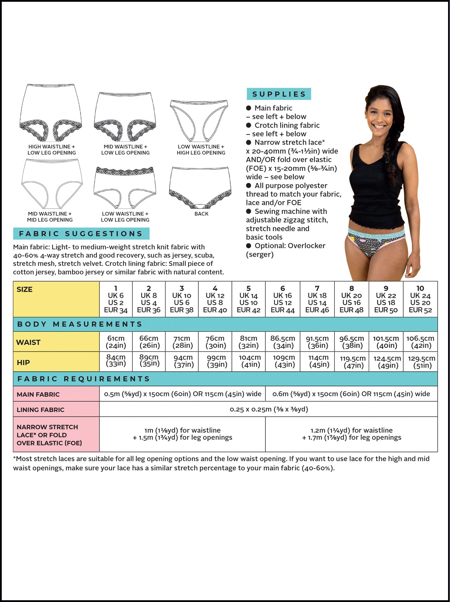 Tilly and the Buttons - Iris Knickers Sewing Pattern (6-34)