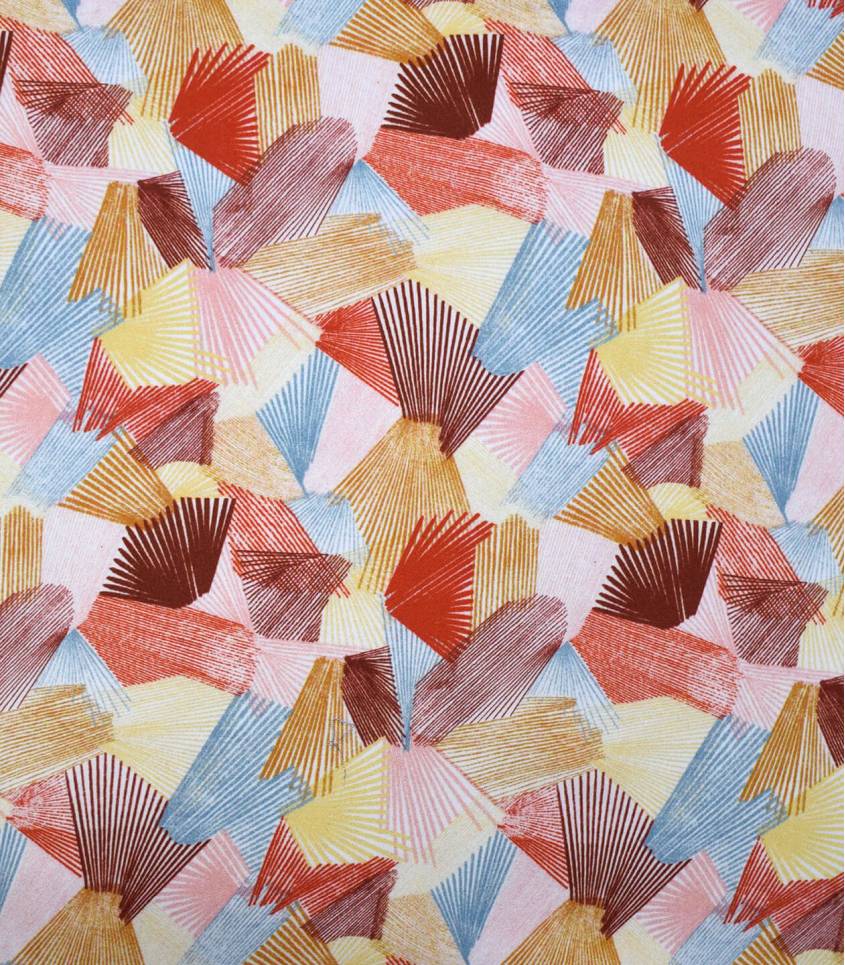 REMNANT 3.87 metres - Cousette - Kaleidoscope Spritz Viscose Fabric
