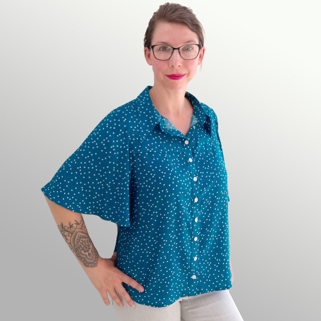 Experimental Space - Hailey Shirt Sewing Pattern