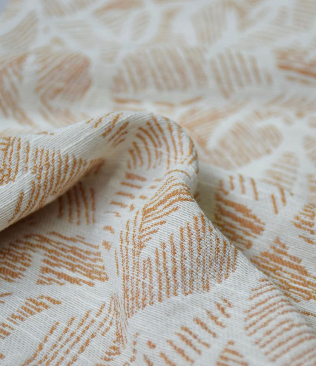 Cousette - Summer Shade Warm Beige Jacquard Fabric