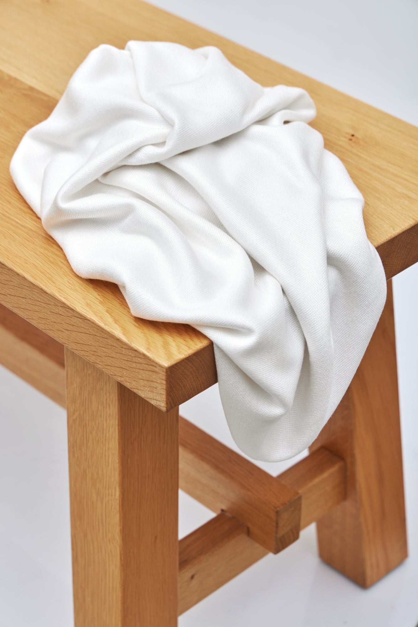 REMNANT 1.67 Metres - Meet MILK - Soft Lima Knit in Bright White