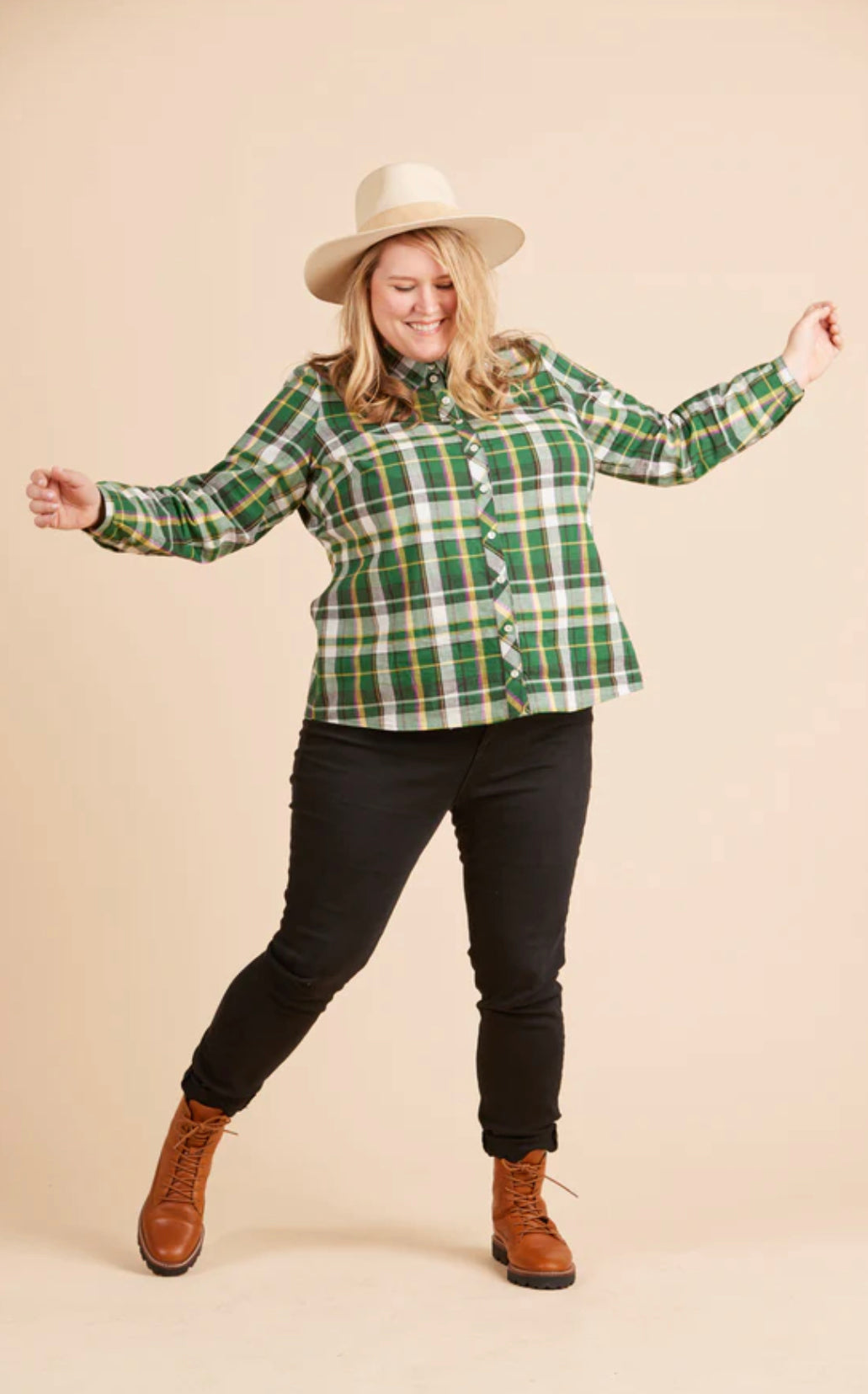 Cashmerette Vernon Shirt Sewing Pattern 12-32