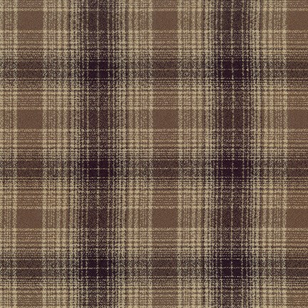 Chocolate Mammoth Cotton Flannel